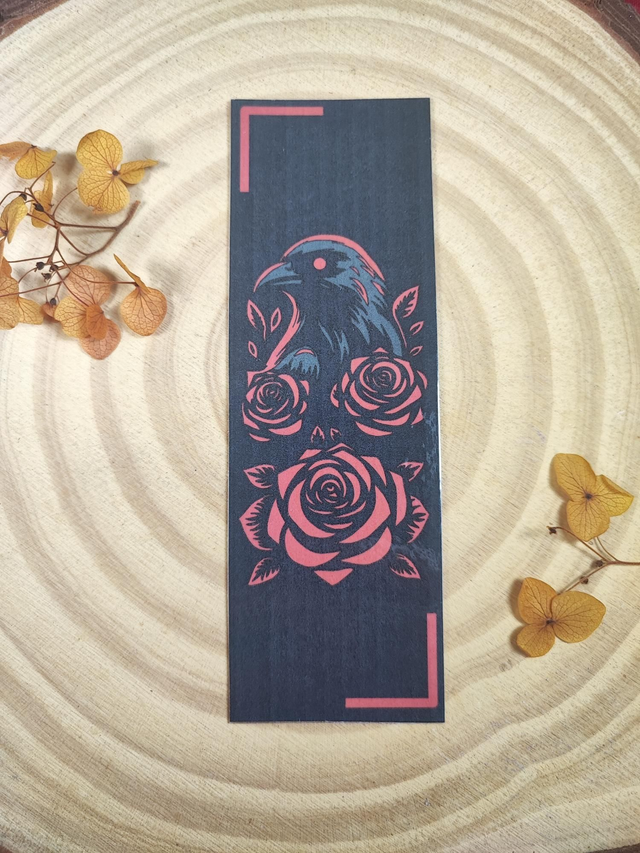 Corbeau et Roses