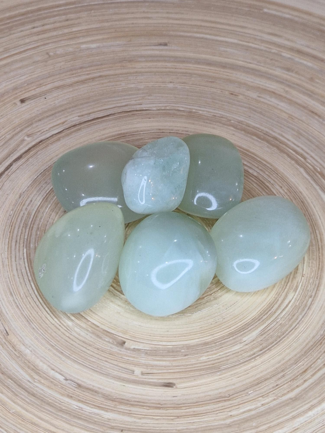 Jade clair - Pierre roulée