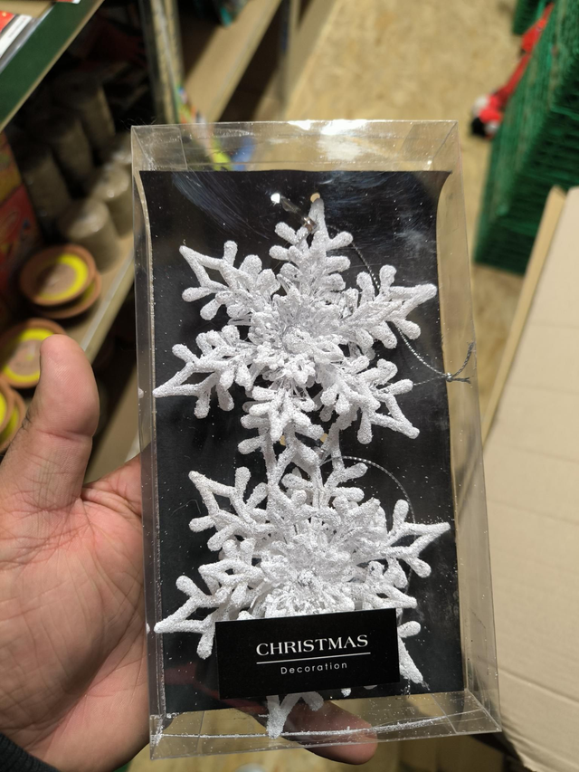 DECORATION FLOCON X2