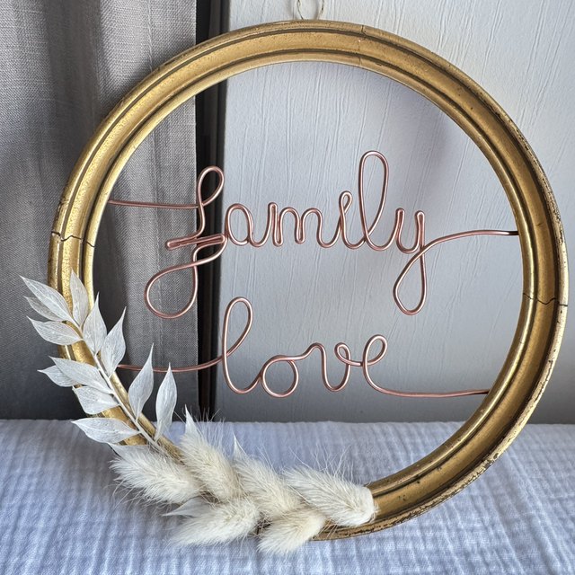 Décoration murale "Family love"