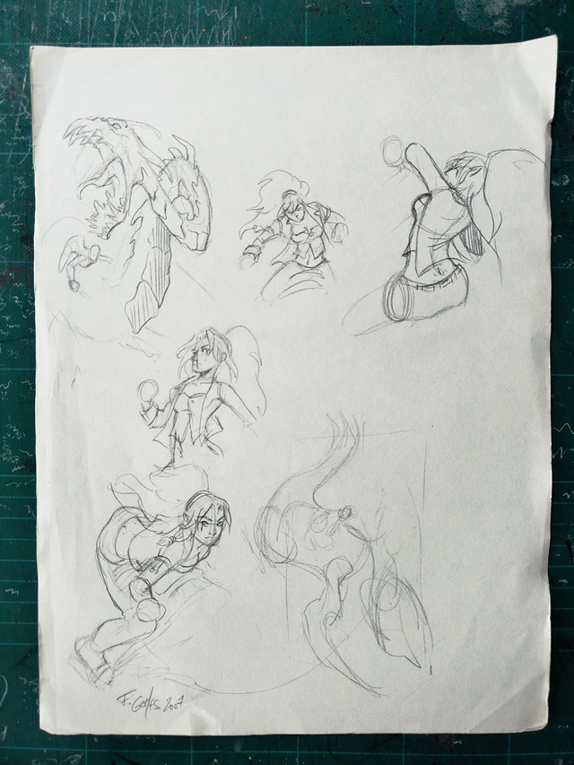 Recherches Laam, Terres de sienn