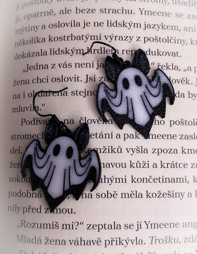 Náušnice Netopýří duchové