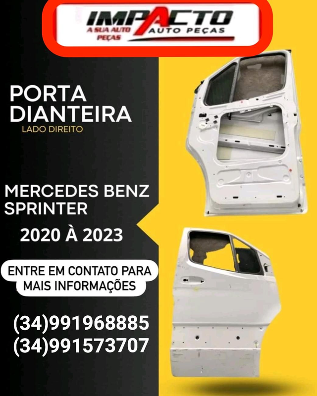Porta Dianteira Mercedes Benz Sprinter 