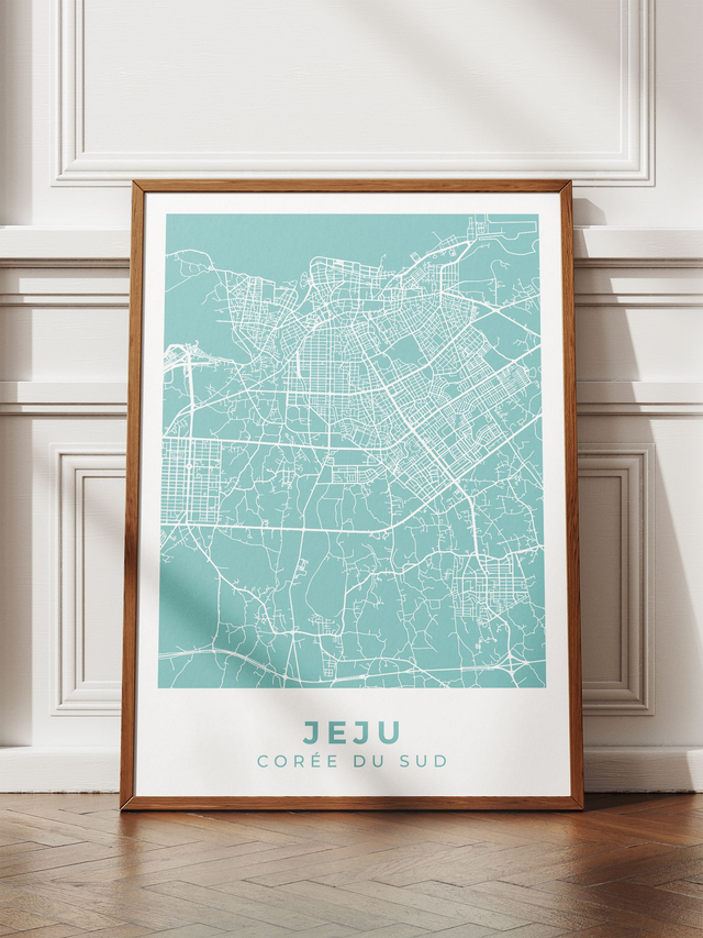 Poster Jeju - Corée du Sud