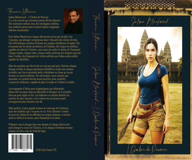 Collection romans d'aventures : Salma Blackwood - L'Ombre du Pouvoir &amp; Léonard les Mystère du Périgord Bilingue FR/AN 4 livres