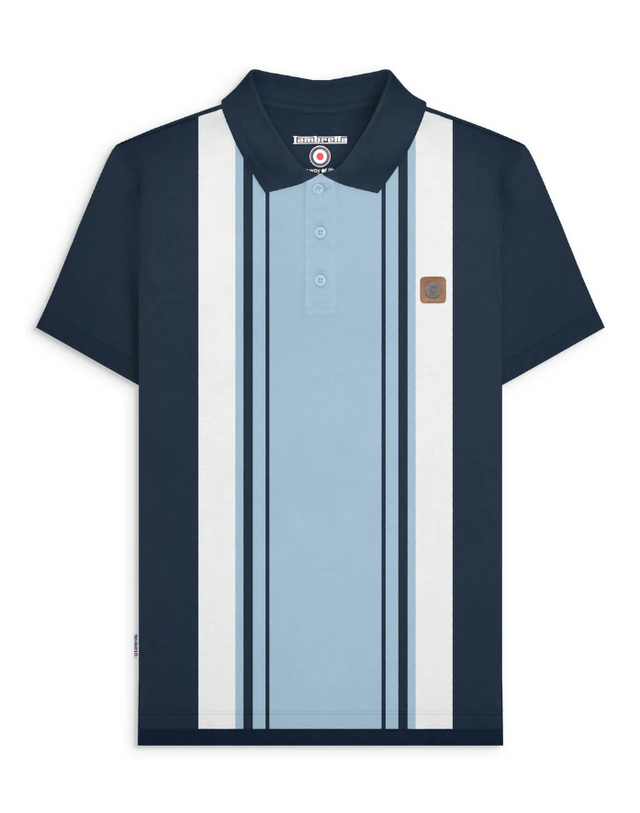 SS4025 Lambretta Classic Polo - Navy