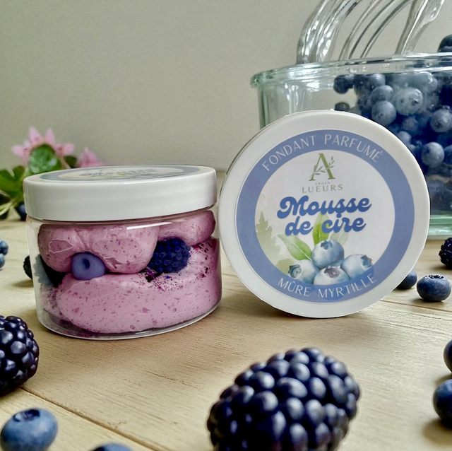 Mousse de cire Mûre Myrtille 