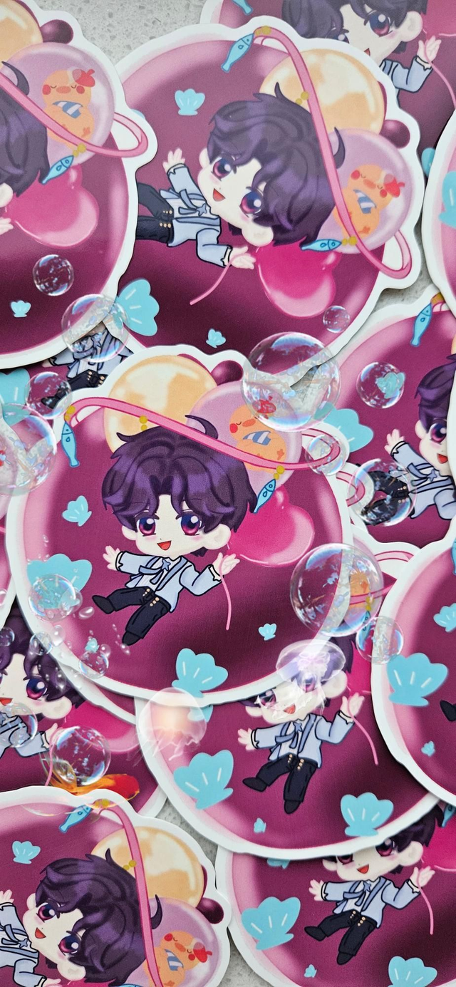 Stickers lads balloon