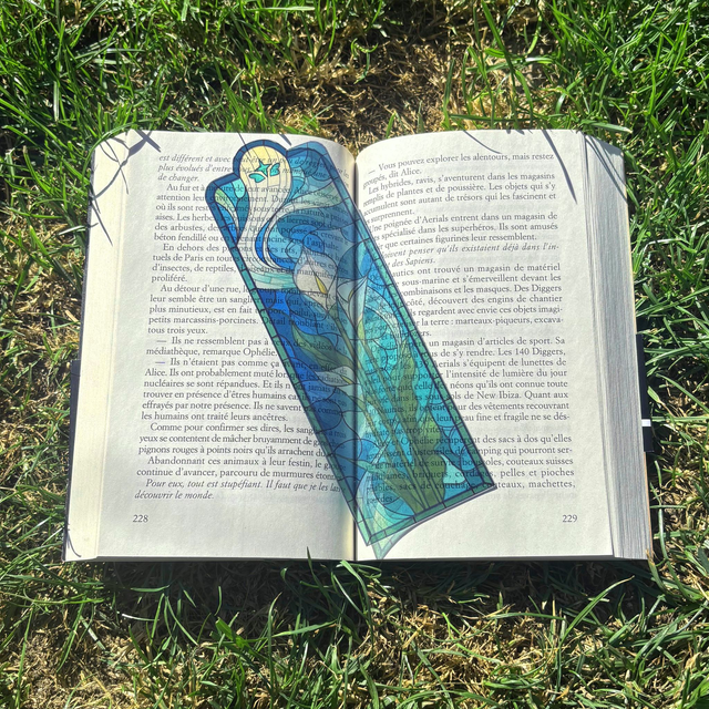 Marque-page: Vitrail Arum