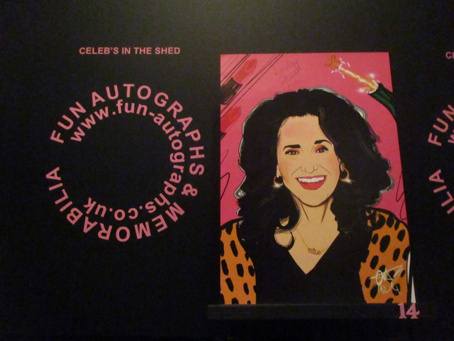 Lesley Joseph Limited Edition Signed A4 Comic Style Drawing Print (14)