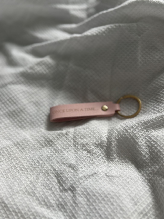 Once Upon a Time - Faux Leather Keyring