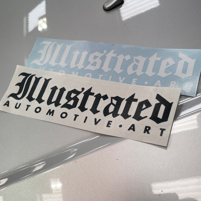 Large Illustrated Sticker