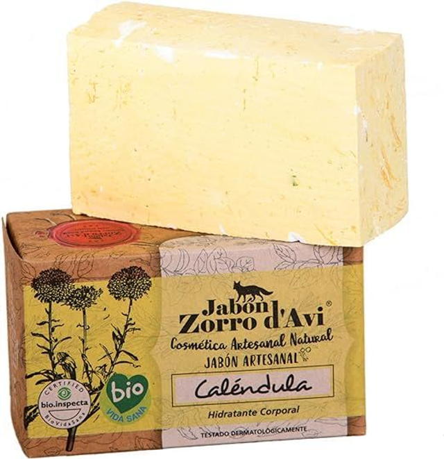 Jabón de caléndula ecológico