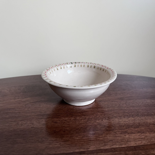 Small Christmas bowl - Hand painted