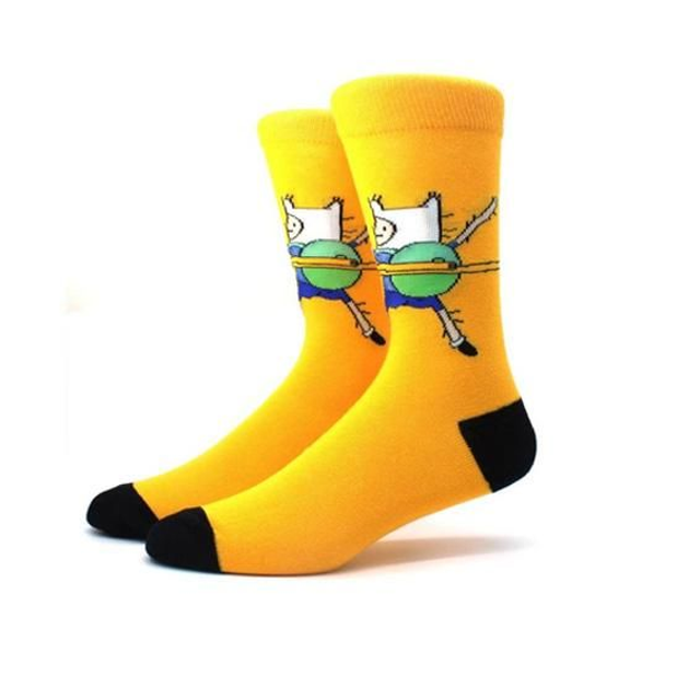 Calcetines Hora de Aventuras - Finn el humano