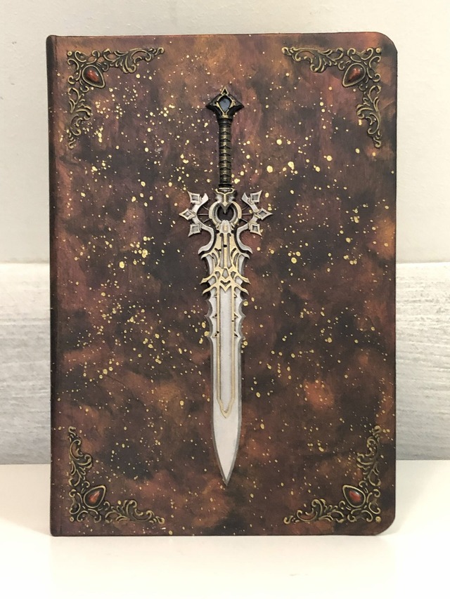 Carnet Epée Mystique Terra Cotta