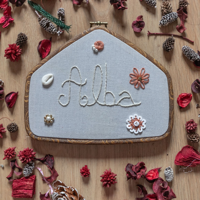 Grande broderie - Alba - 