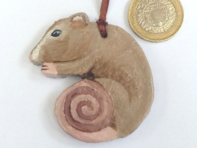 Wonderful "Animal Inspirations". "The Harvest Mouse". With an inspirational motto on the reverse.