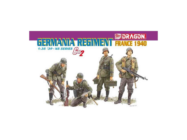 Regiment Germania France 1940 Dragon 6281 1/35