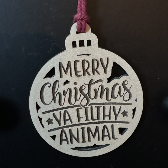 Home Alone Inspired Bauble 