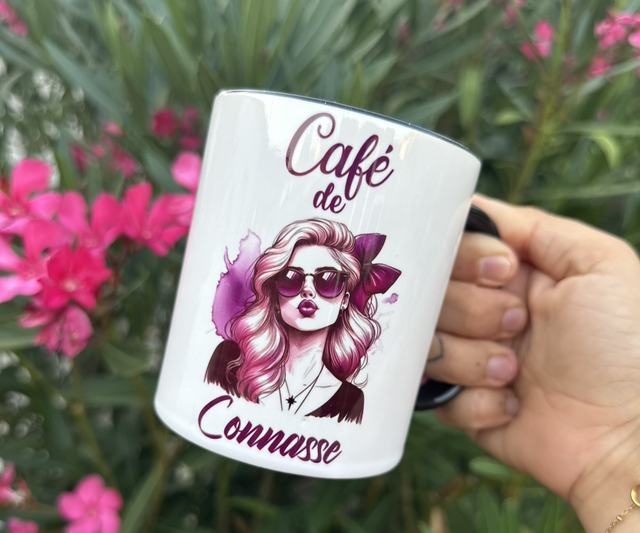 Mug Café de Connasse bisous