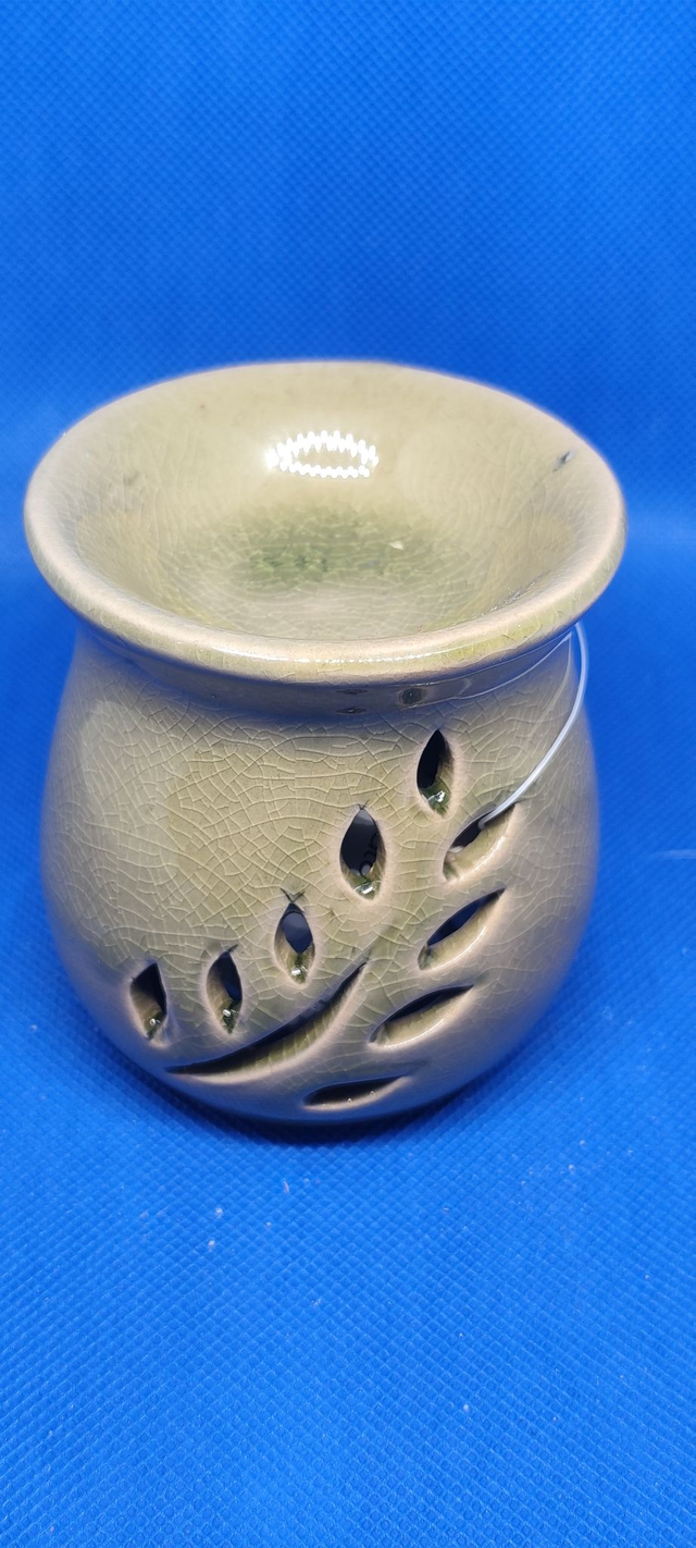 Petit brûle parfum - vert kaki