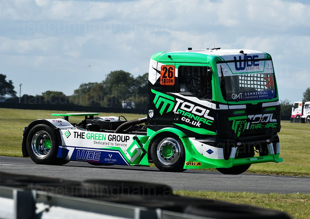 ICA3782 Callum Eason #26 BTRC WDE Motorsport British Truck Racing Championship Motorsport Photographic Print