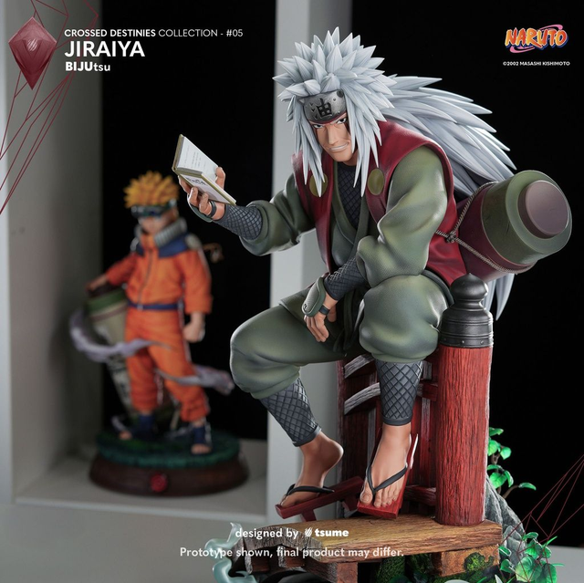 🐸(Preordine Consegna stimata T3/26-T4/26) Jiraiya-Statua Bijutsu-Naruto-Tsume Art📜Paga in 3 Rate Senza Interessi con PayPal! (Anche a rate! 👇)