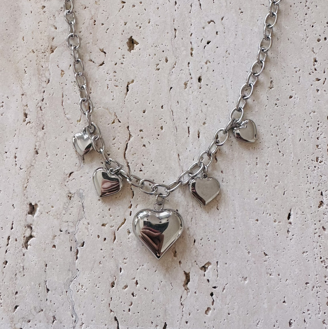 Ketting hartjes 