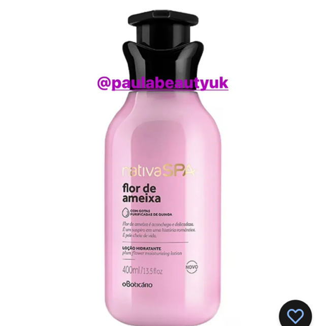 Nativa Spa Loção Hidratante Flor de Ameixa 400ml