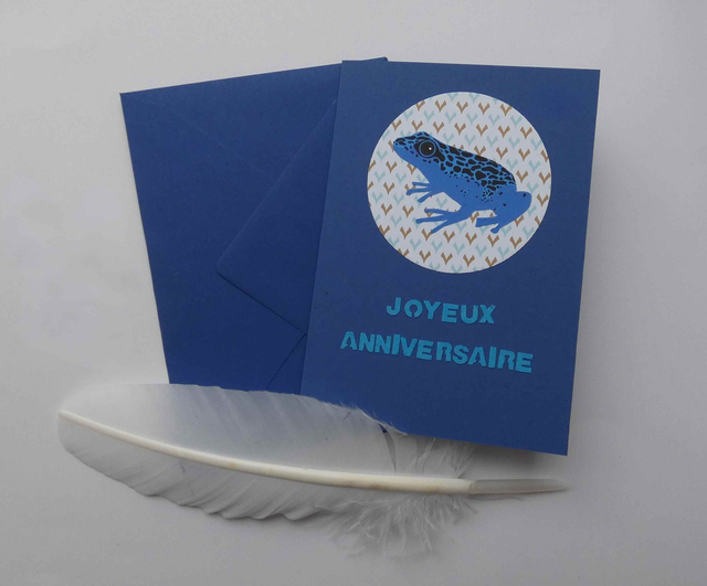 La grenouille d'anniversaire