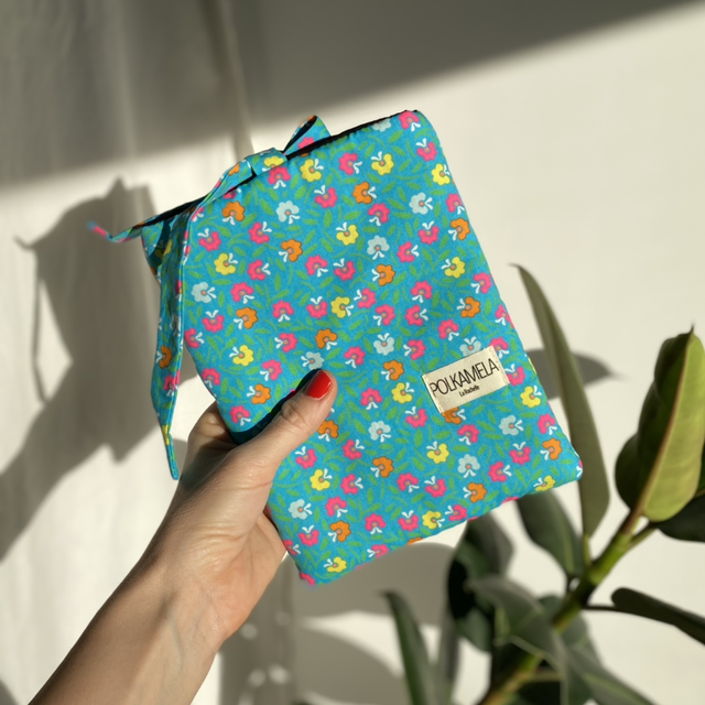 Housse pour livre fluo