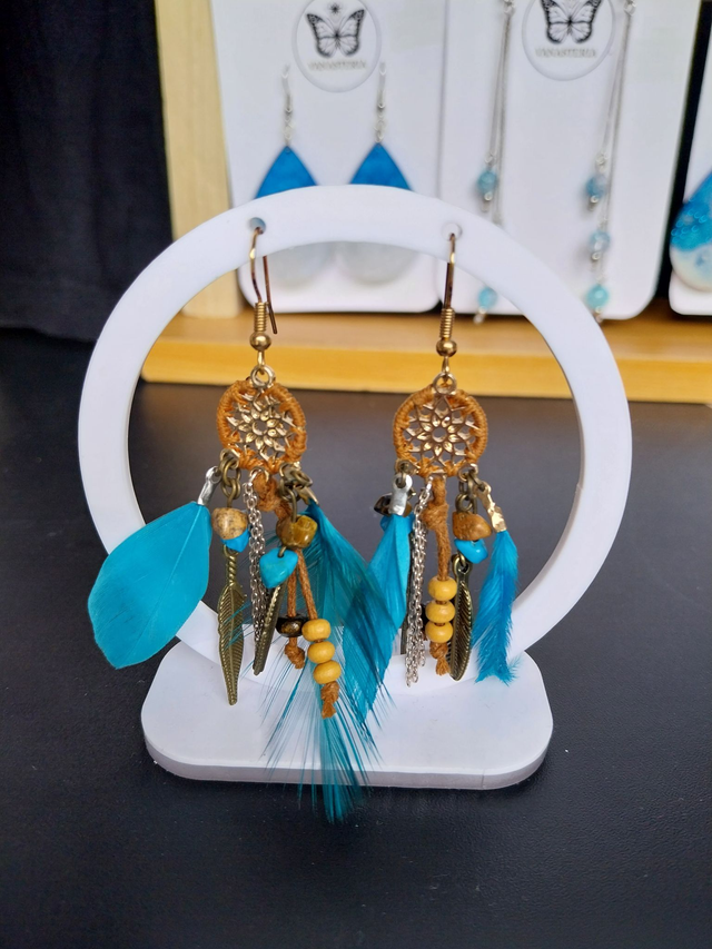 Boucles d’oreilles « Les Gardiennes des Songes »