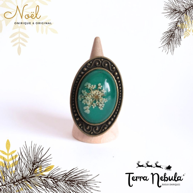 Bague fleurie baroque Ensorcelante | BA045 | Ombelles