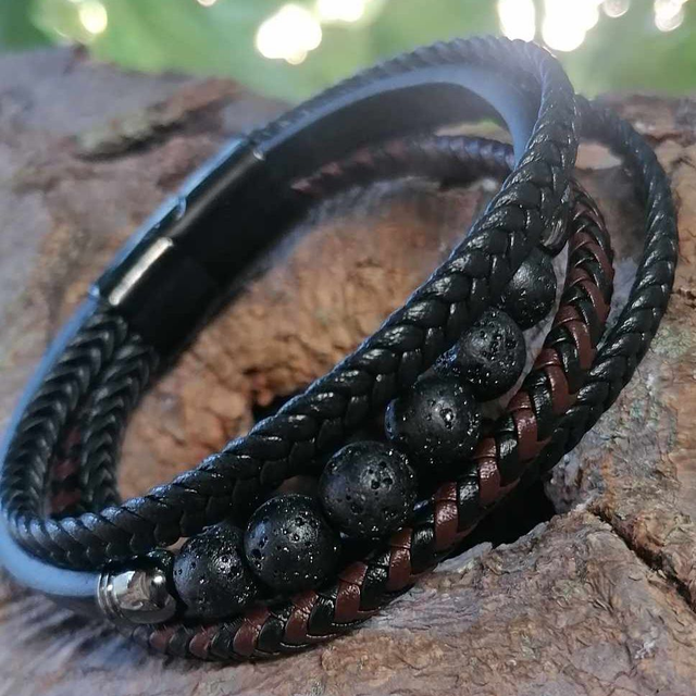 Bracelet Pierre de lave