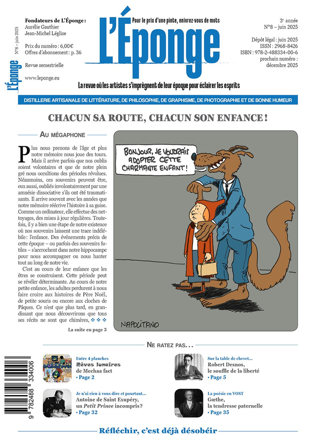L'Éponge n°8 - juin 2025 (version papier)