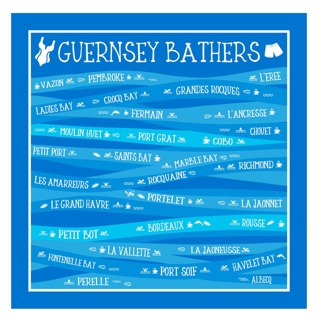 101 CARD - GUERNSEY BATHERS