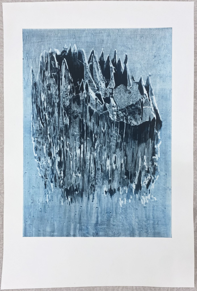 Only for this moment (Cyan-Black)