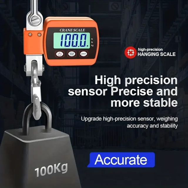AINODIS 500kg Digital Hanging Scale 