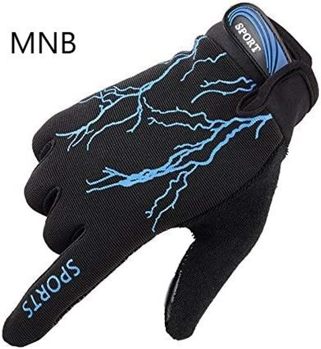 12 ... Gant de protection foudre bleu