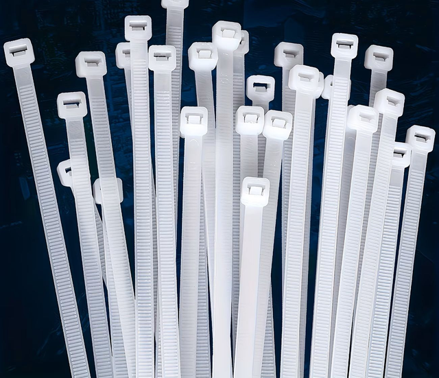 serre-câbles en nylon noir 75 PC noir ou blanc