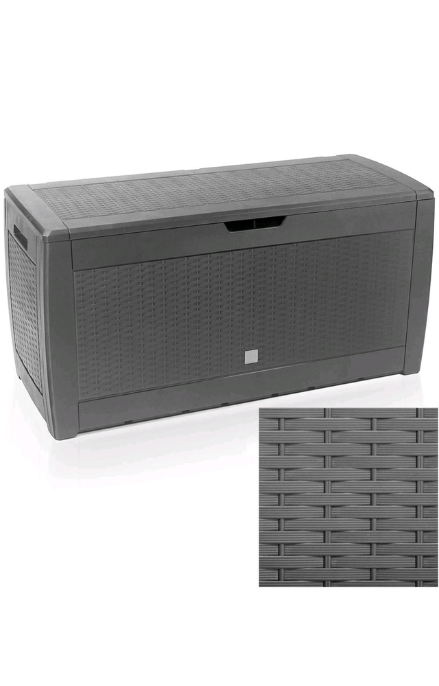 Prosperplast Auflagenbox Rato 310 L – B-Ware, Grau