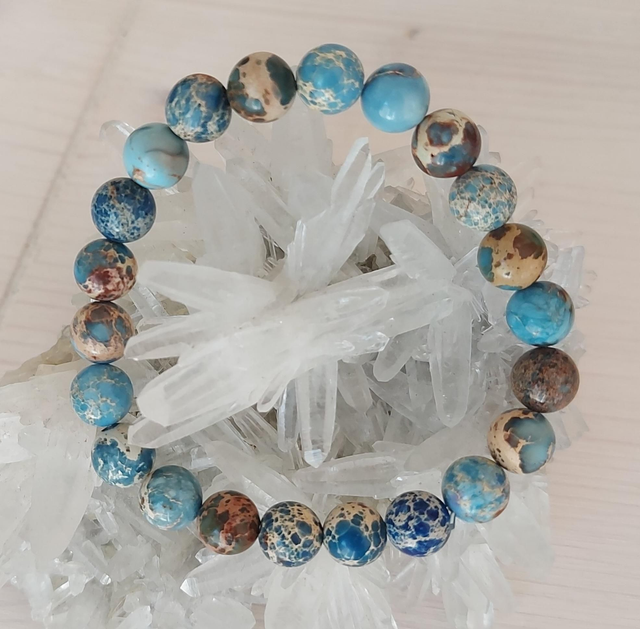 Jaspe Impérial Bleu clair