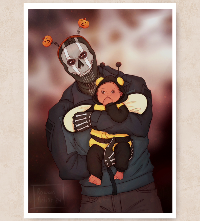 CoD - Halloween Ghost &amp; Rosie Print-P20