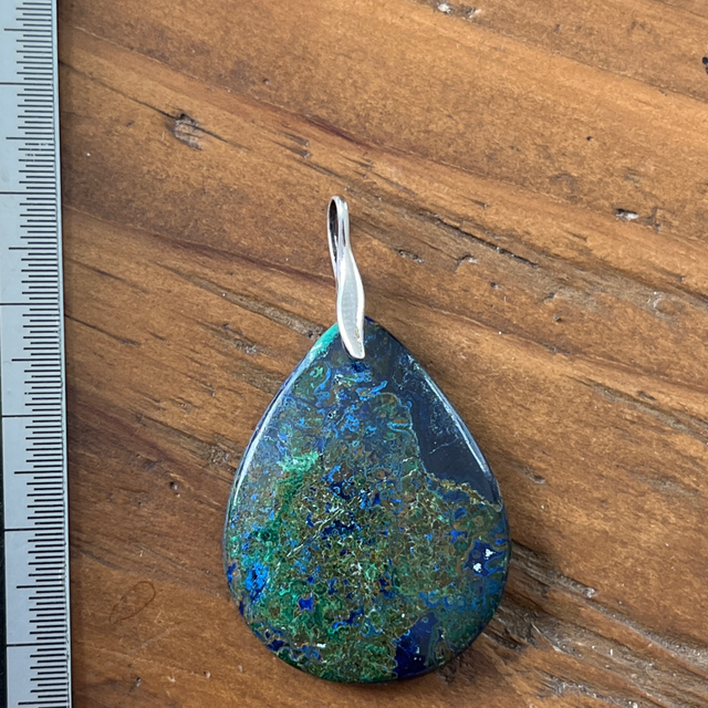 Pendentif en Azurite 