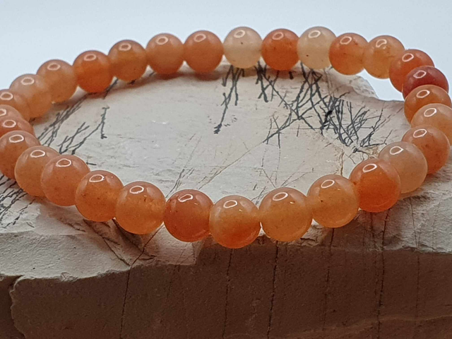Bracelet Aventurine Orange 