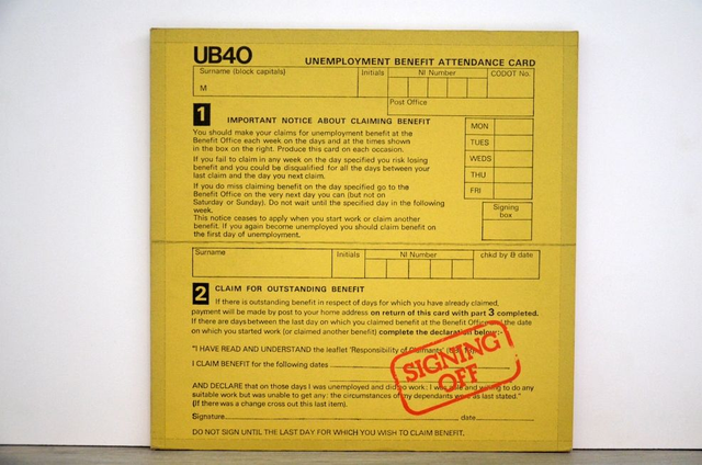 UB 40 - Signing Off (1980)