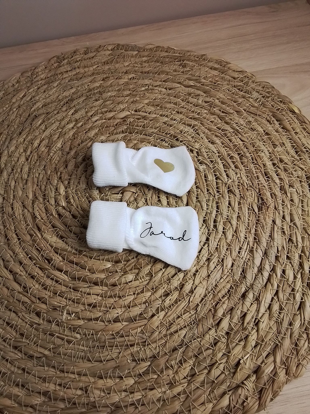 Chaussettes bébé "Personnalisable" 