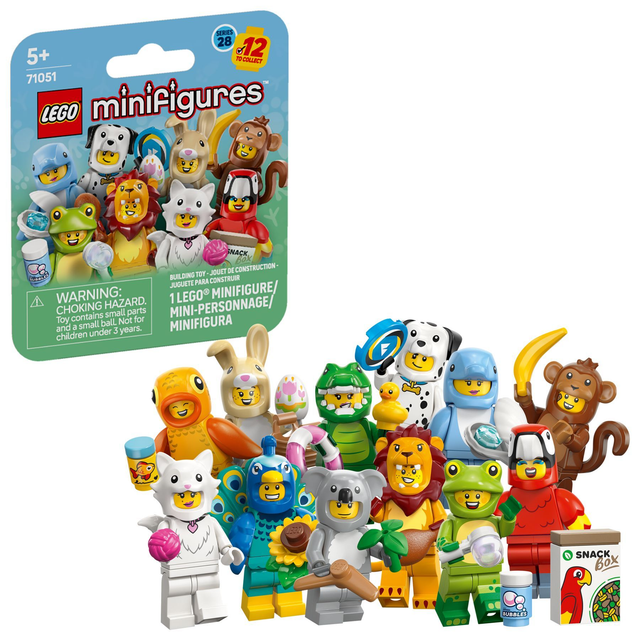 LEGO® 71051 Minifiguren – Tiere Serie 28