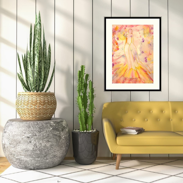 Channelled Radience Angel: Channelled art